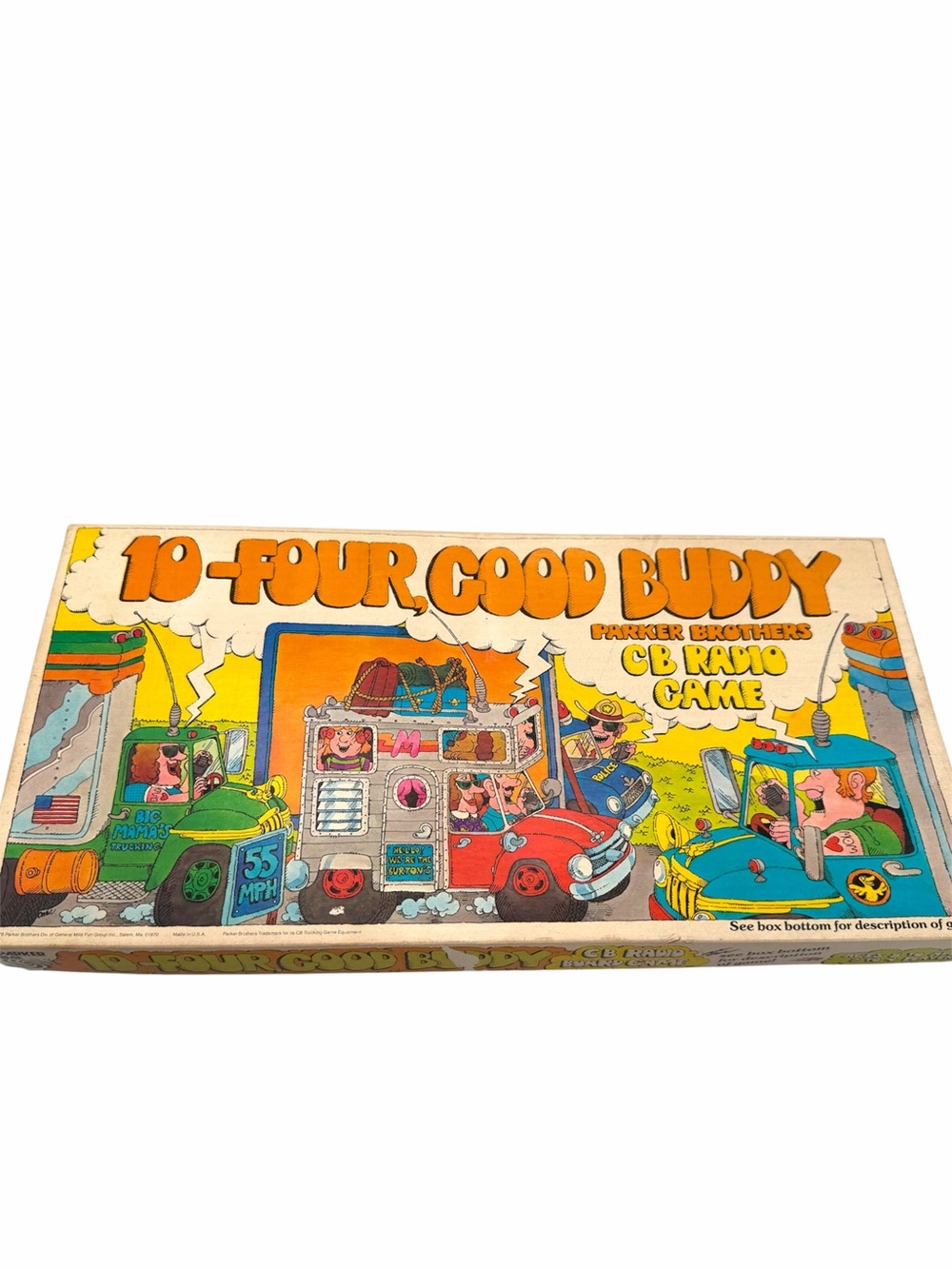 1976 Vintage 10-Four Good Buddy CB Radio Board Game Parker Brothers